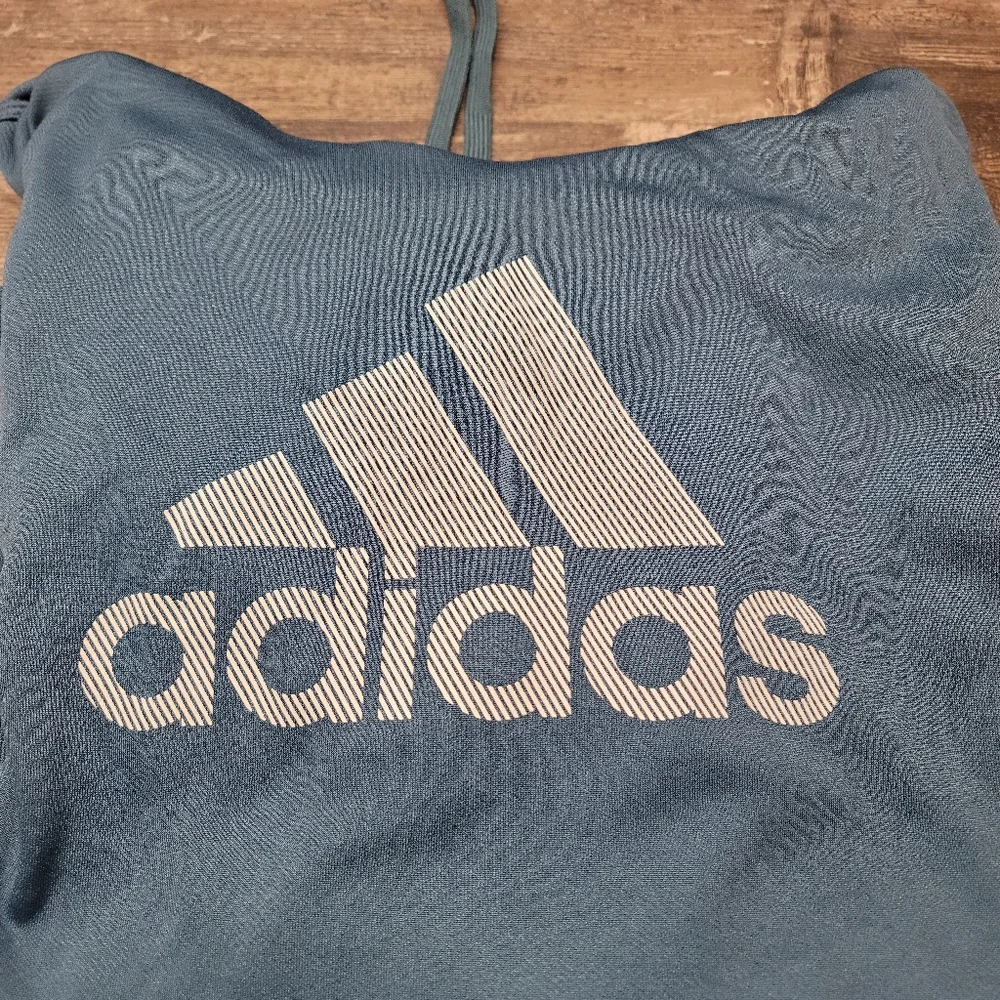 Adidas Golf Men's Hoodie - Size M, Light Blue